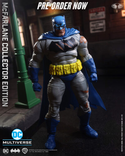 Batman Battle Damage Blue (The Dark Knight Returns) Collector Edition - McFarlane