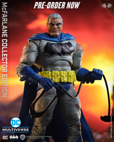 Batman Battle Damage Blue (The Dark Knight Returns) Collector Edition - McFarlane