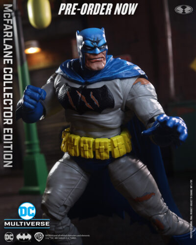 Batman Battle Damage Blue (The Dark Knight Returns) Collector Edition - McFarlane