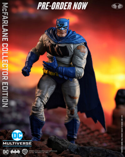 Batman Battle Damage Blue (The Dark Knight Returns) Collector Edition - McFarlane