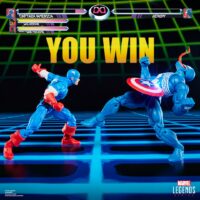 Captain America vs Venom Gamerverse - Marvel Legends