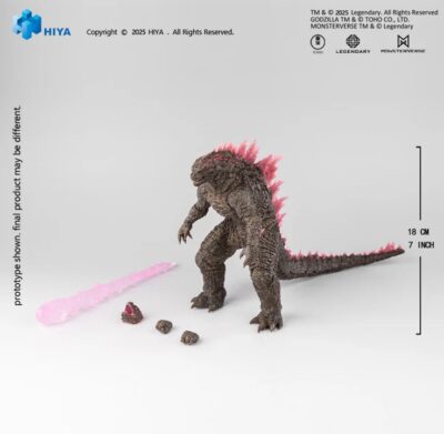 Godzilla Heat Ray Godzilla Evolved Ver. (Godzilla x Kong The New Empire) Scale 7 Inch - HIYA Toys