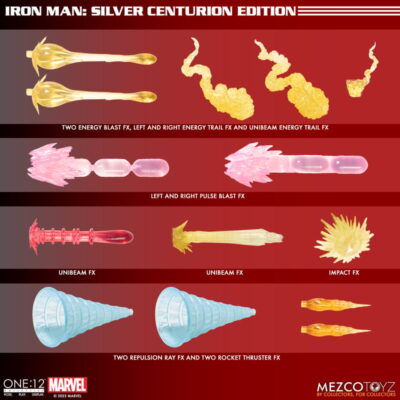 Iron Man: Silver Centurion One:12 Collective - Mezco Toyz