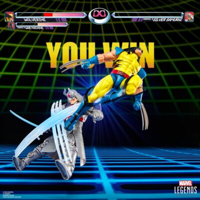 Wolverine vs Marvel's Silver Samurai 7 Wolverine vs Marvel's Silver Samurai - Marvel Legends