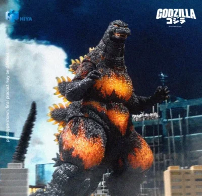 Burning Godzilla (Godzilla vs Destoroyah 1995) - HIYA Toys