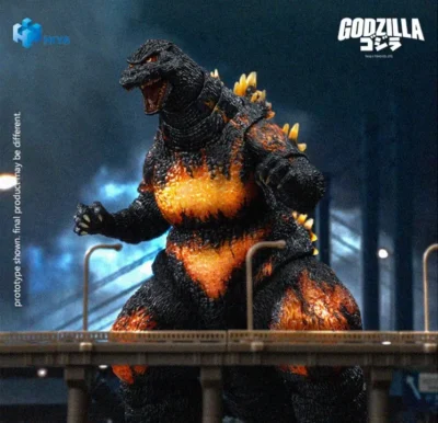 Burning Godzilla (Godzilla vs Destoroyah 1995) - HIYA Toys