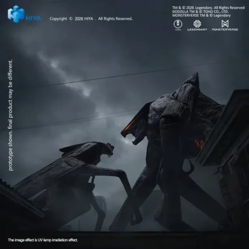 Male & Female Muto Set (Godzilla 2014) - HIYA Toys