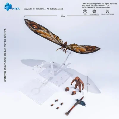 Mothra Premium Set 8 Mothra Premium Set (Godzilla x Kong The New Empire) - HIYA Toys