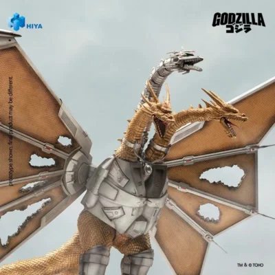 Mecha King Ghidorah Battle 4 Mecha King Ghidorah Battle Damaged (Godzilla vs. King Ghidorah) - HIYA Toys
