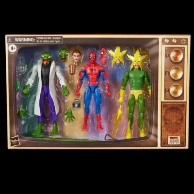 Spider-Man, Marvel's Lizard, & Marvel's Electro -  Marvel Legends